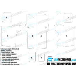 Plywood Floor, Sides, Wheelboxes and Door Panels
