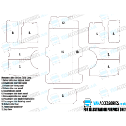 Plywood Floor, Sides, Wheelboxes and Door Panels