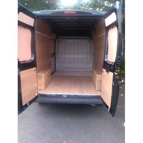 Plywood Floor, Sides, Wheelboxes and Door Panels