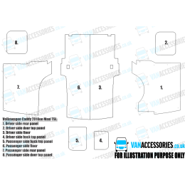 Plywood Floor, Sides, Wheelboxes and Door Panels