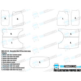 Wisadeck Floor, Wheelboxes with Plastic Sides and Door Panels