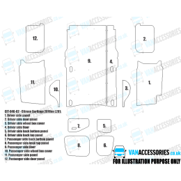 Wisadeck Floor, Wheelboxes with Plywood Sides and Door Panels